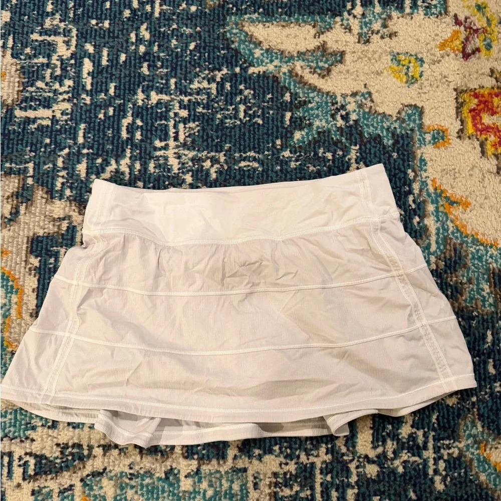 lululemon athletica White Athletic Skort